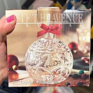 Crystal Ornament - Clear